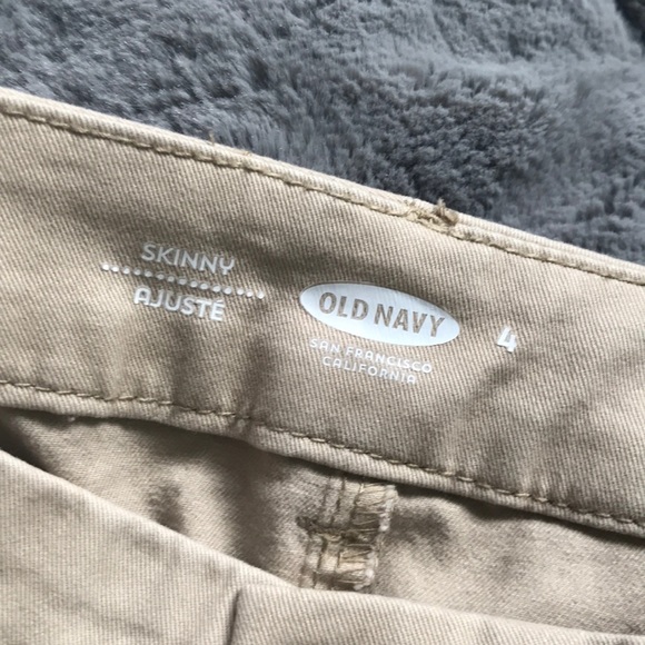 - straight fitting khakis - Picture 3 of 3